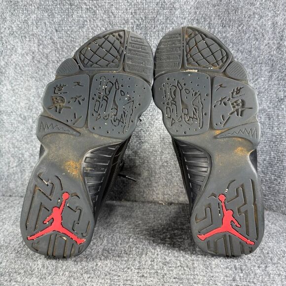 Jordan 9 Retro Bred Mens Size 8.5 Black Patent Leather Athletic Sneakers - Picture 9 of 15